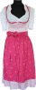 Dirndl / dirndli OKTOBERFEST rózsaszín